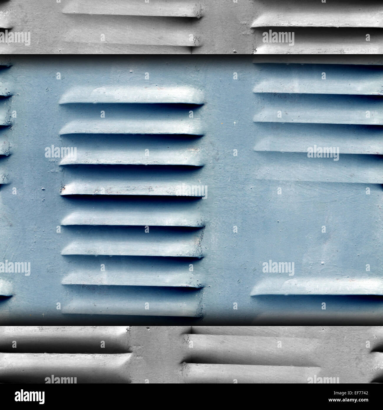 Texture grunge fer vieux papier peint de ventilation volets Banque D'Images