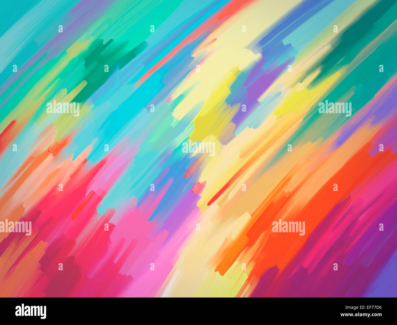 Peinture numérique Abstract Colorful Background texture Banque D'Images