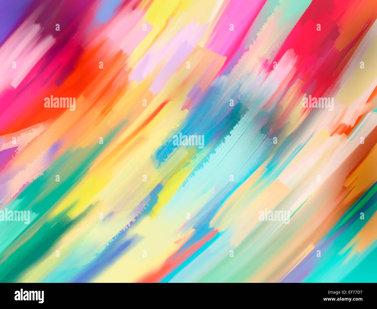 Peinture numérique Abstract Colorful Background texture Banque D'Images