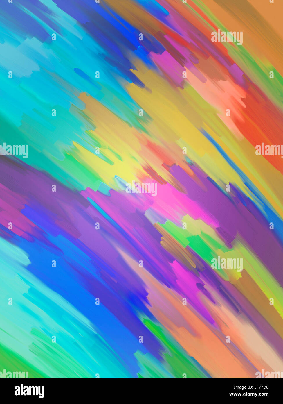 Peinture numérique Abstract Colorful Background texture Banque D'Images