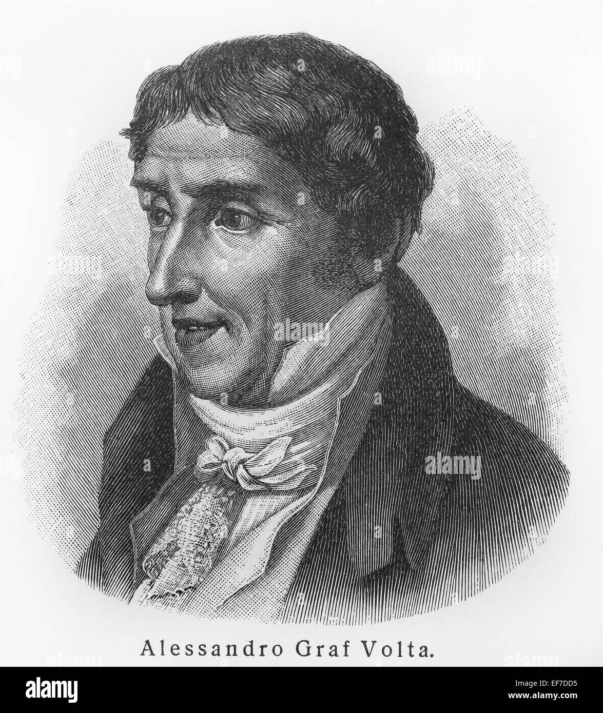 Alessandro Volta Banque D'Images