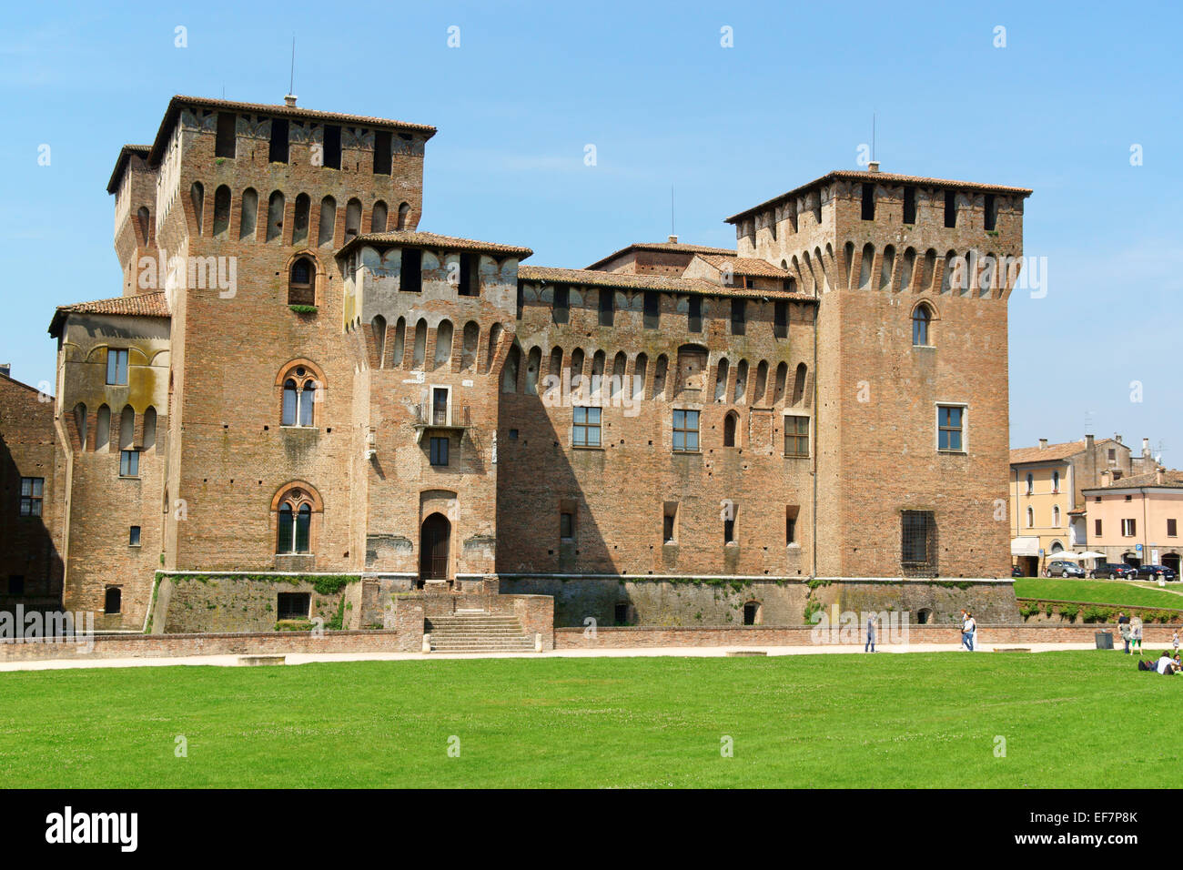 Mantoue, Italie - 15 juin 2013 : Castello di San Giorgio est une partie du complexe appelé Palazzo Ducale (Palais Ducal de Mantoue), Banque D'Images