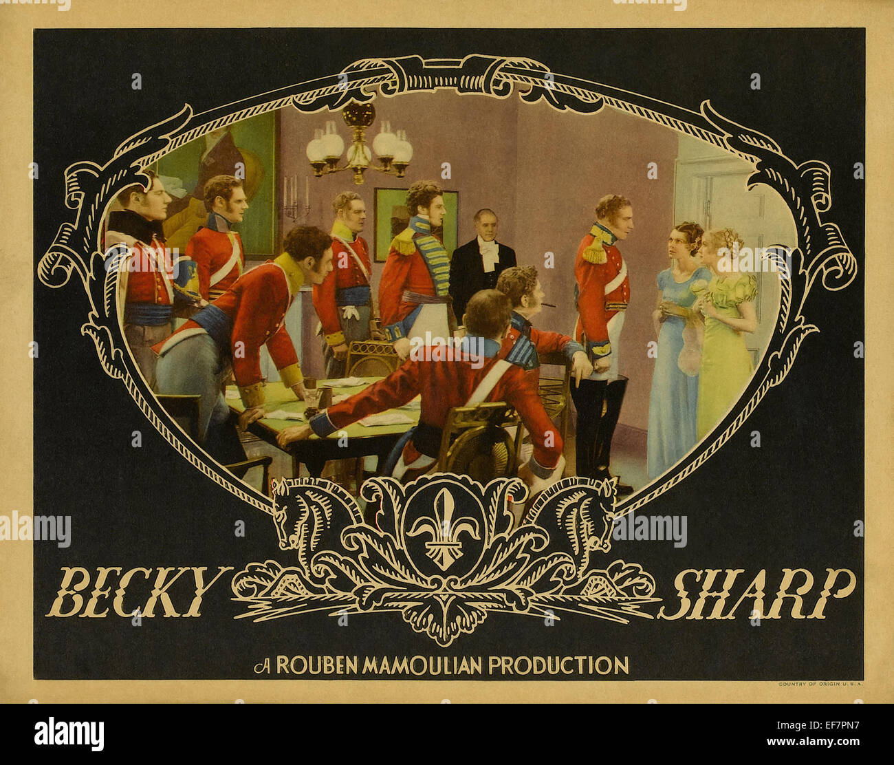 Becky Sharp - Movie Poster Banque D'Images