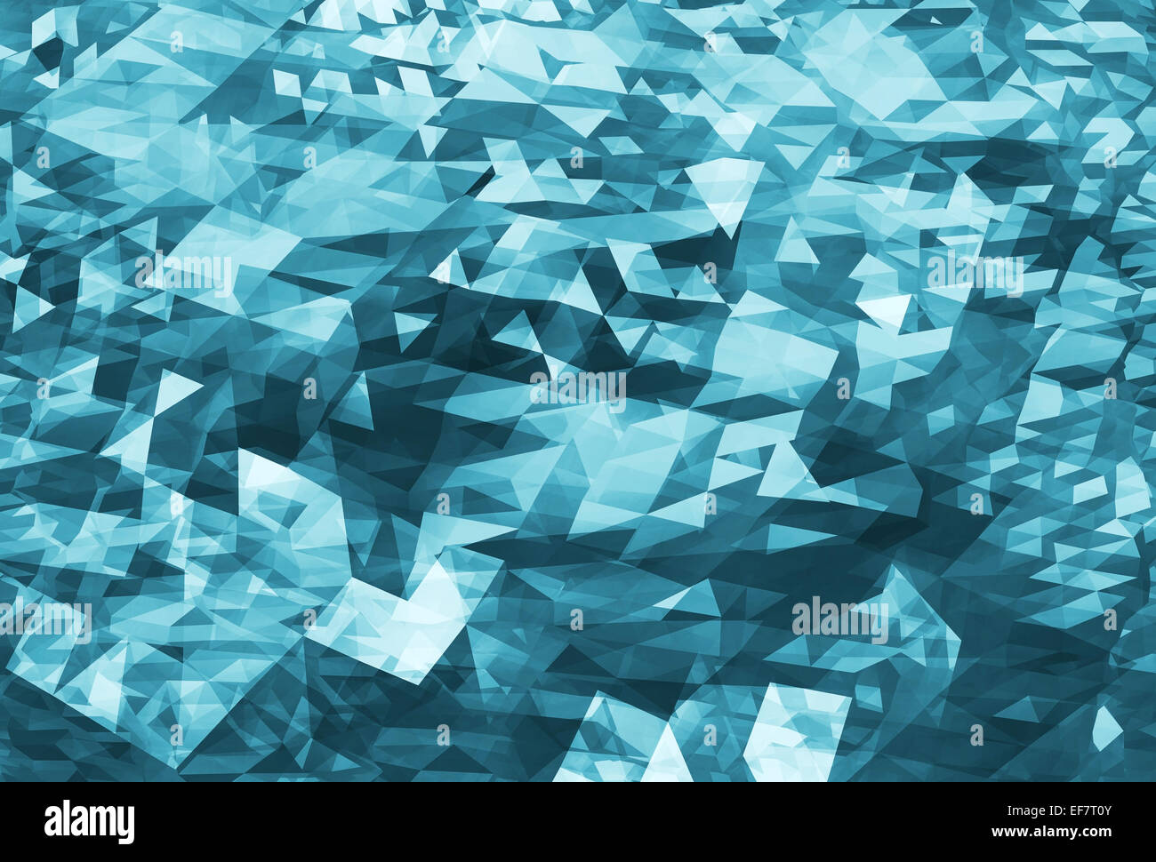 Résumé bleu foncé chaotique triangle numérique poly faible texture de fond Banque D'Images