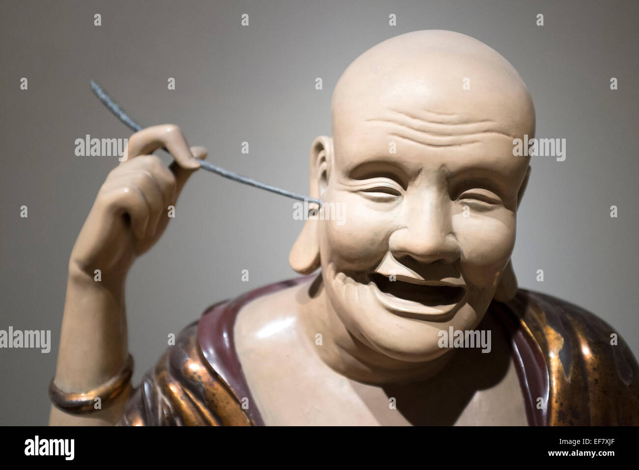 Buddhanandi le vénérable Musée des beaux-arts de Hanoi Vietnam Banque D'Images