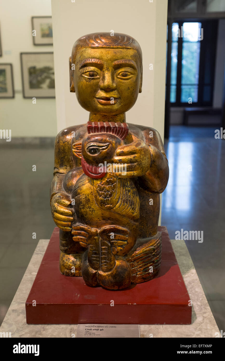 Musée des beaux-arts de Hanoi Vietnam Banque D'Images