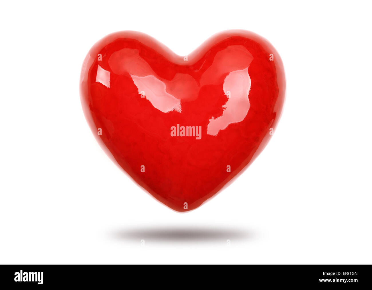 Coeur rouge Banque D'Images