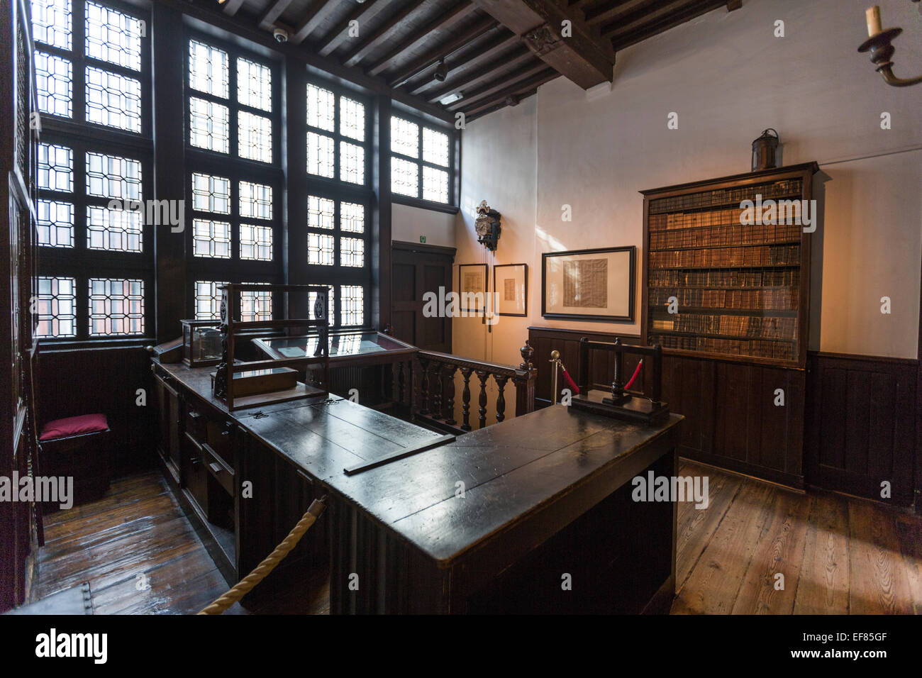 Musée Plantin-Moretus, Anvers Banque D'Images