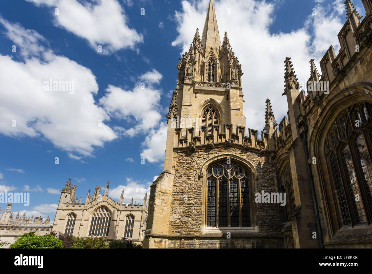 Église de l'Université de St Marie la Vierge, Oxford, Oxfordshire, Angleterre, Royaume-Uni Banque D'Images