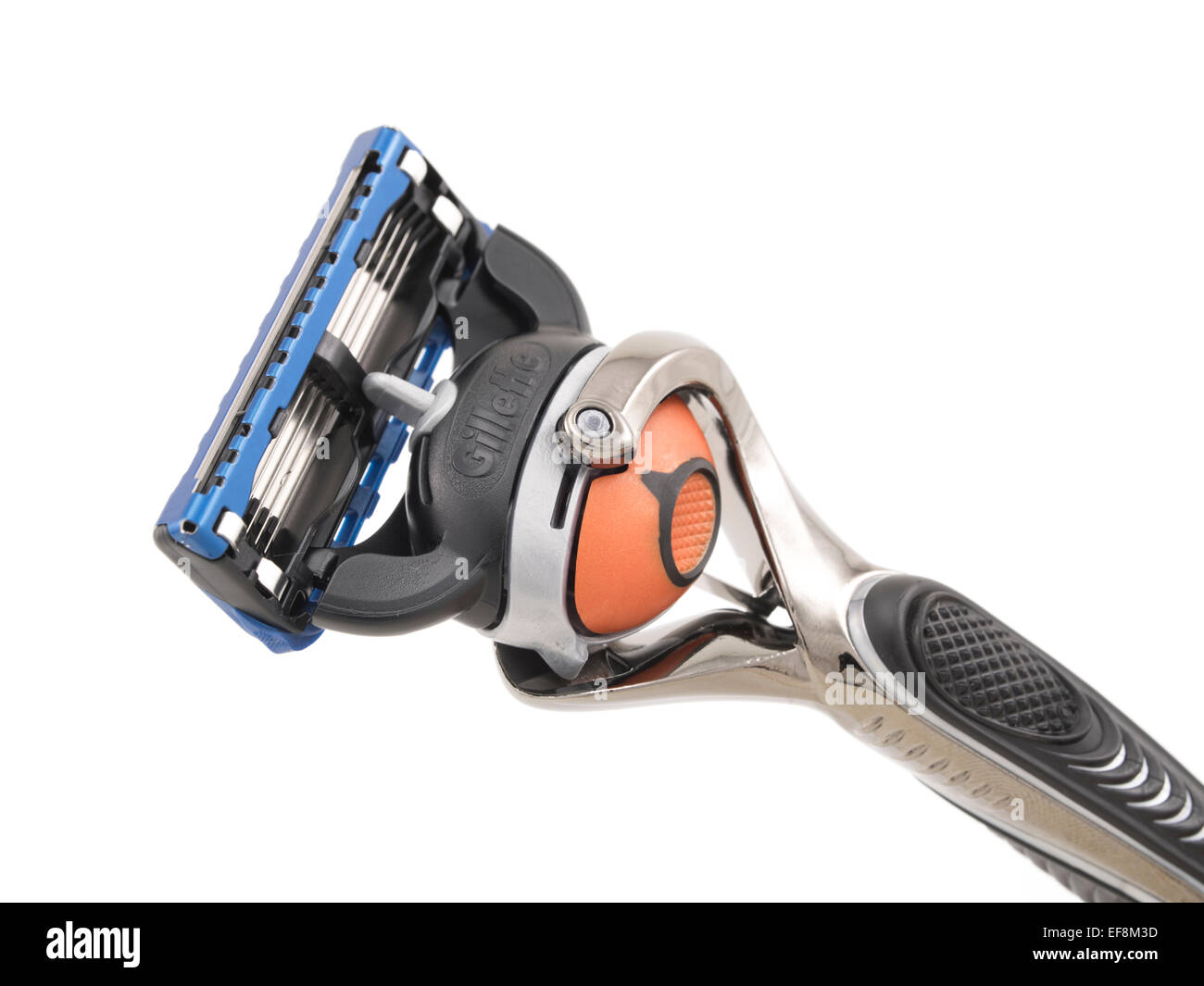 Gillette Fusion Proglide rasoir jetable avec Flexball pour raser / toilettage mâle Banque D'Images