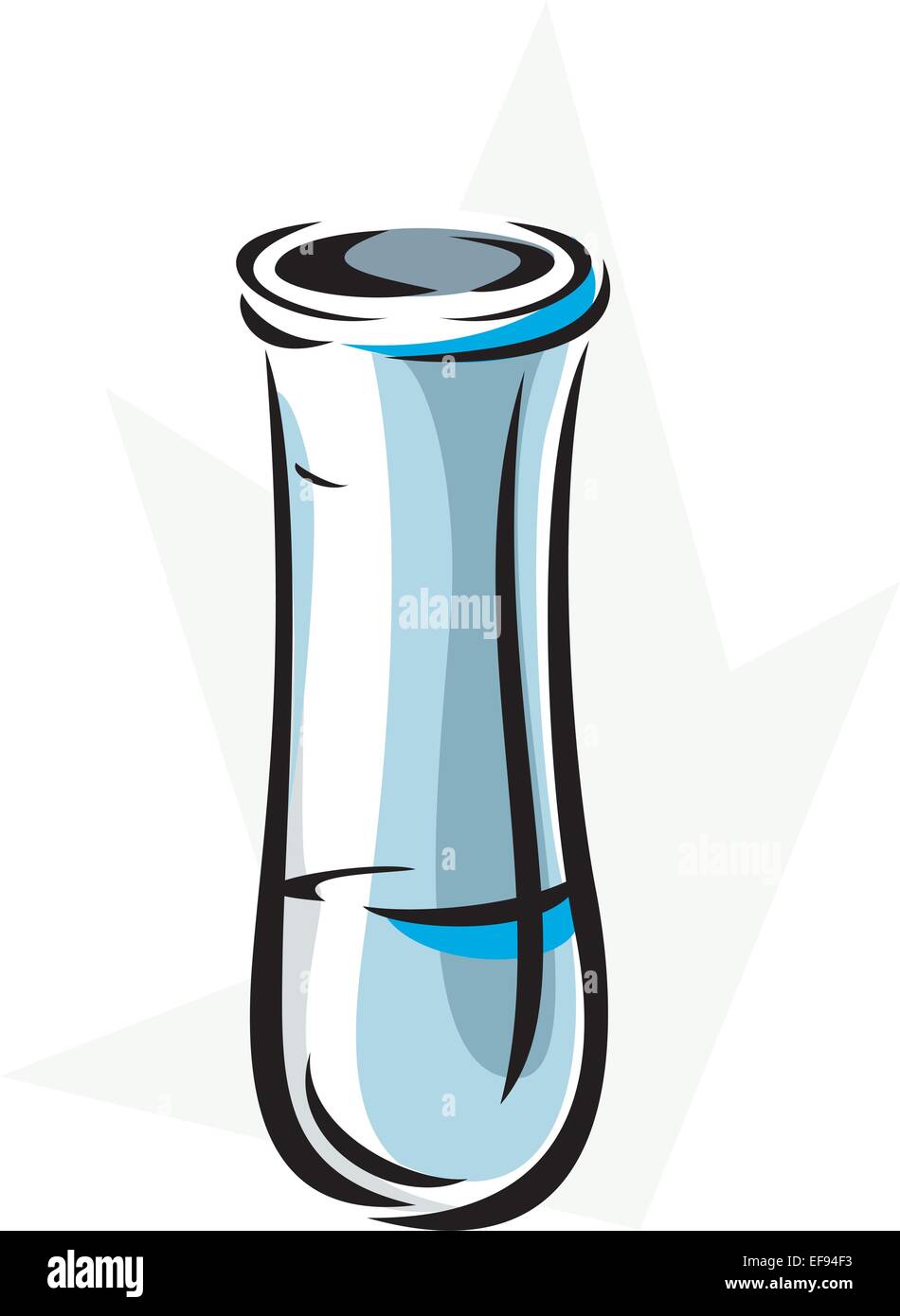 Liquide holding Beaker Illustration de Vecteur