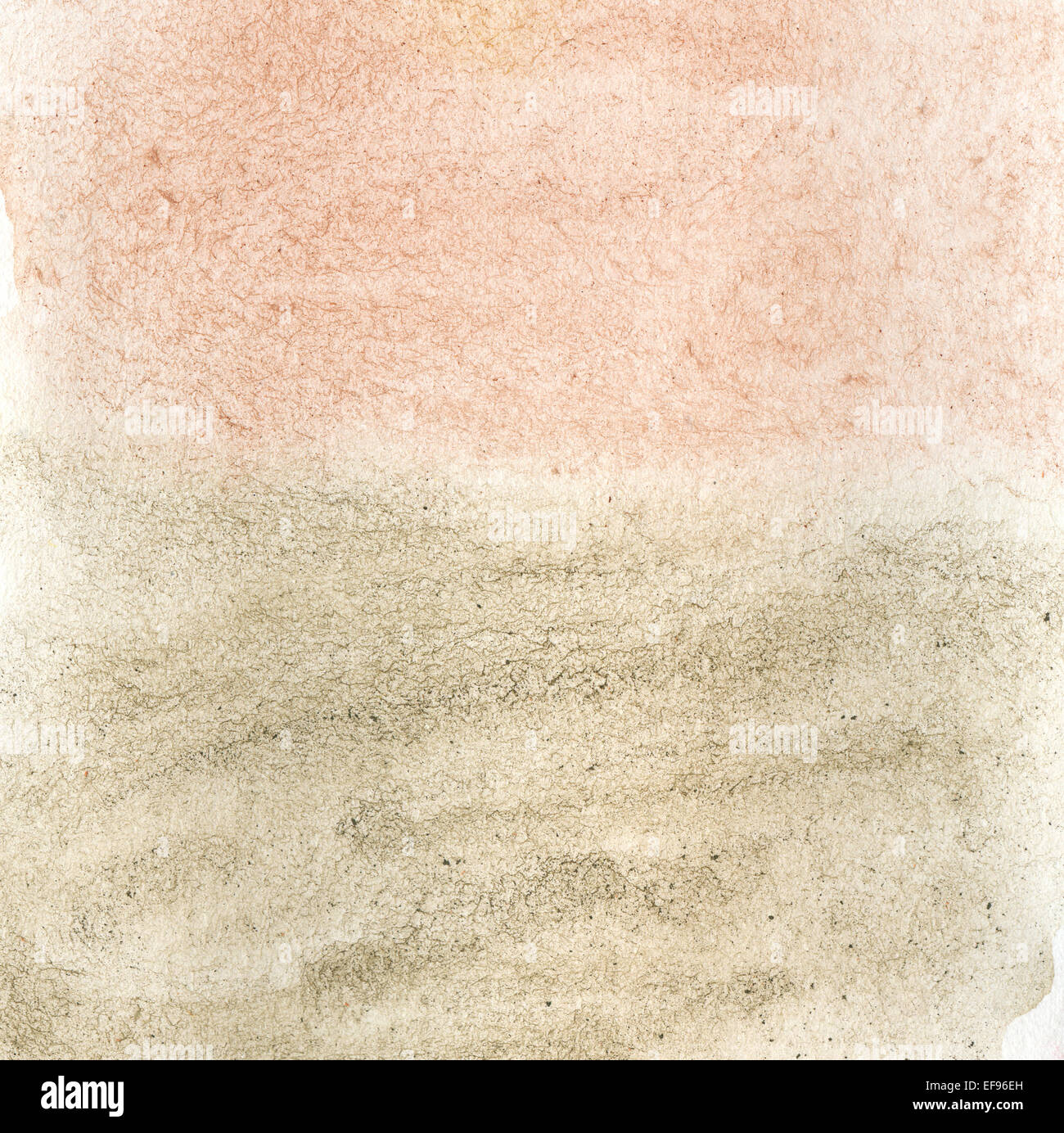 Résumé Contexte aquarelle rouge et brun Banque D'Images