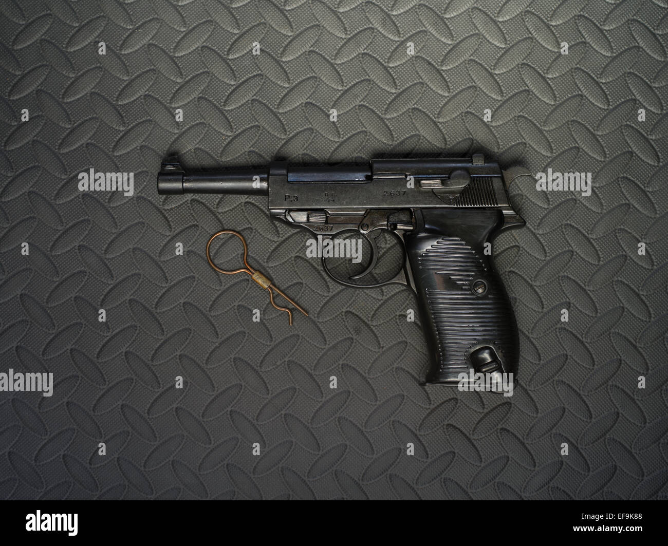 Walther P38 9mm Banque D'Images