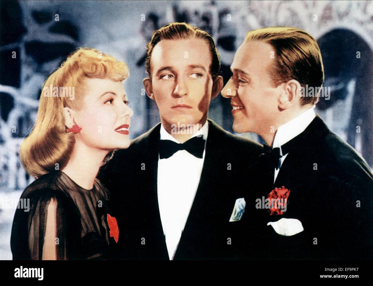 MARJORIE REYNOLDS, Bing Crosby, Fred Astaire, HOLIDAY INN, 1942 Banque D'Images