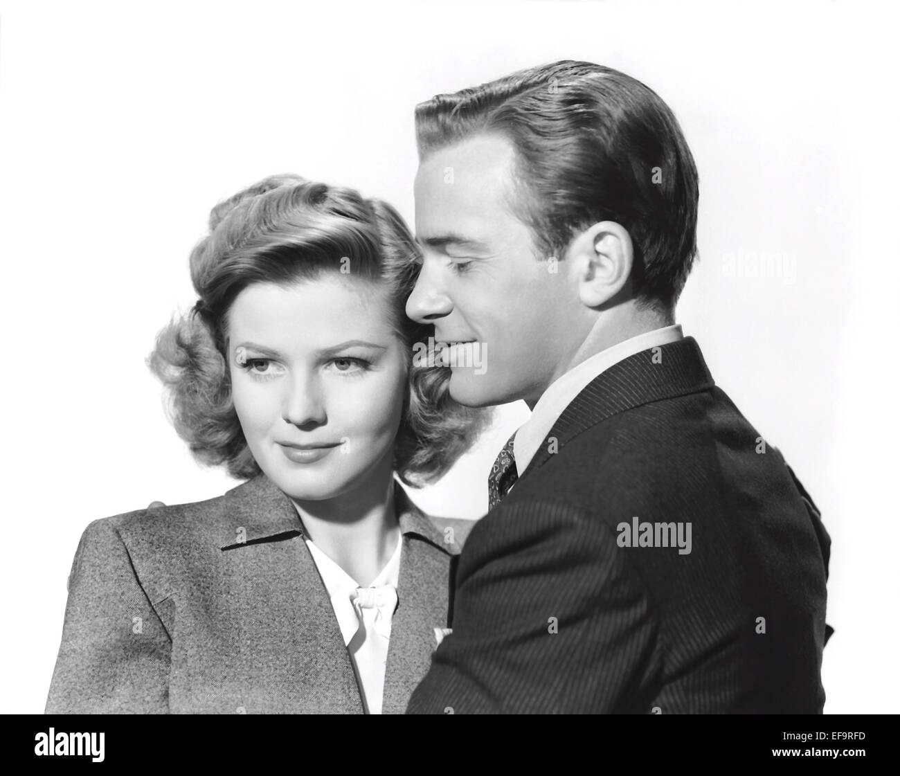 JEAN ROGERS, RICHARD CARLSON, UN ÉTRANGER DANS LA VILLE, 1943 Banque D'Images