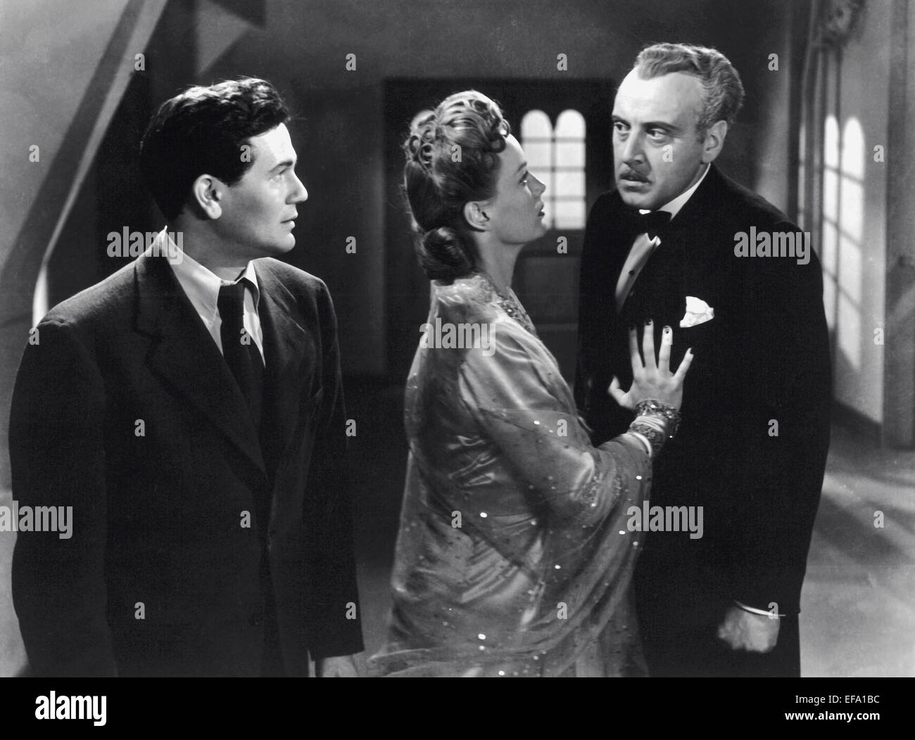 JOHN GARFIELD, Eleanor Parker, PAUL HENREID, ENTRE DEUX MONDES, 1944 Banque D'Images