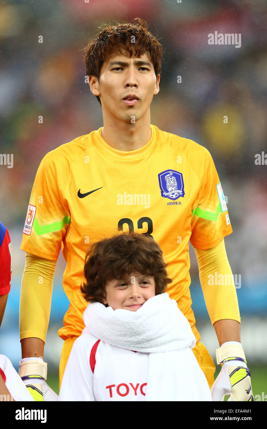 Sydney, Australie. 26 janvier, 2015. Jin-Hyeon Kim (KOR) Football/soccer : AFC Asian Cup Australia 2015 demi-finale entre la Corée du Sud 2-0 l'Iraq dans le Stade Australia à Sydney, Australie . Mm. Kenzaburo © Matsuoka/AFLO/Alamy Live News Banque D'Images