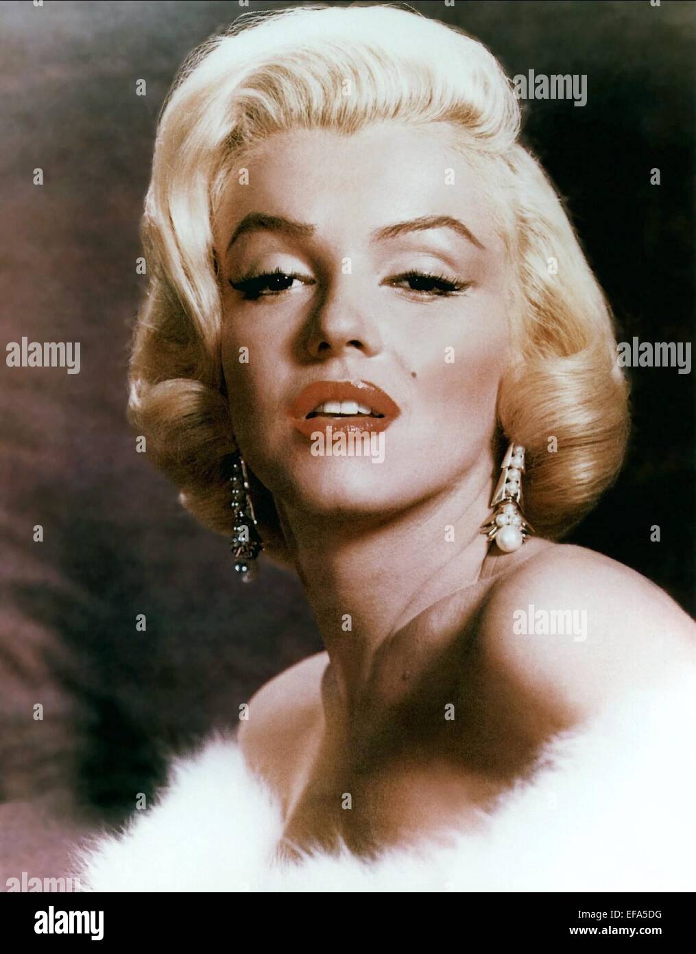 L'ACTRICE MARILYN MONROE (1957) Banque D'Images