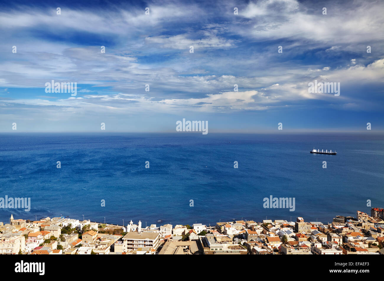 Alger la capitale de l'Algérie, l'Afrique du Nord Banque D'Images