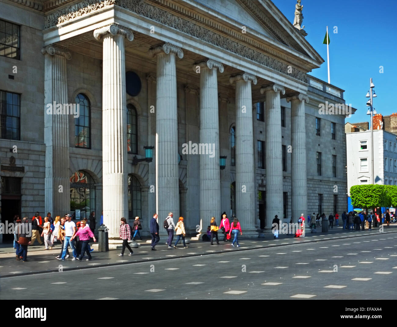 GPO O'Connell Street Dublin Irlande Banque D'Images