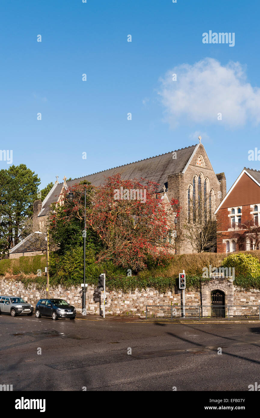 Église catholique Sainte-Marie (19c), Merthyr Tydfil, pays de Galles, Royaume-Uni Banque D'Images