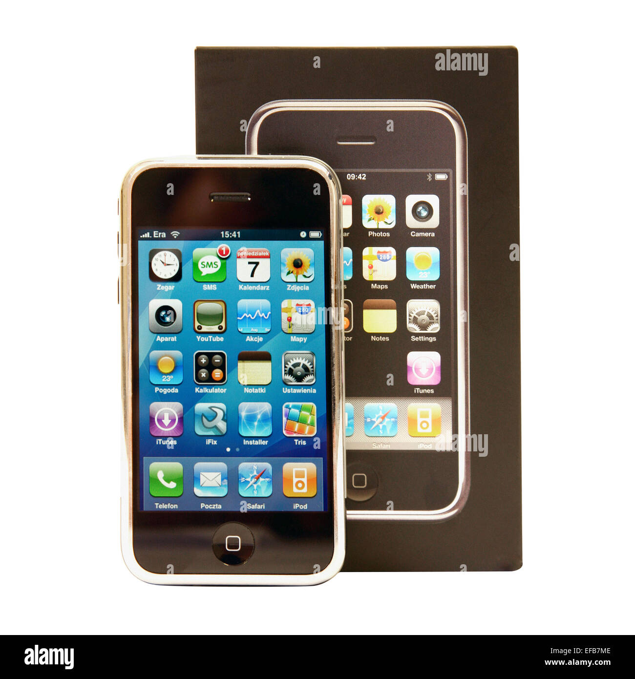 IPhone - smartphone de première génération Banque D'Images