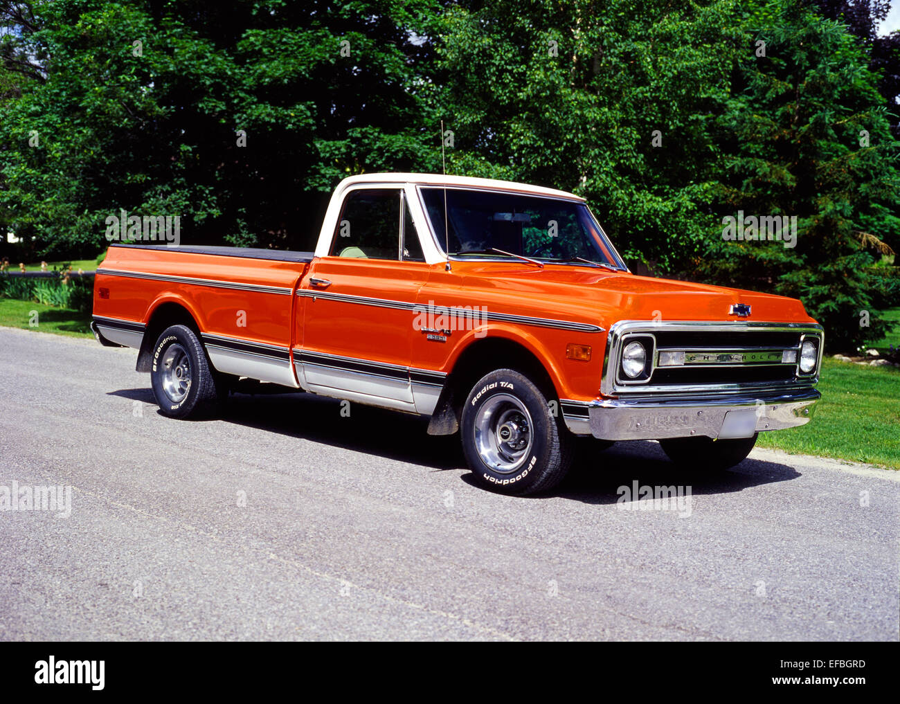 1971 Ford Custom 10 Pick Up Truck Banque D'Images