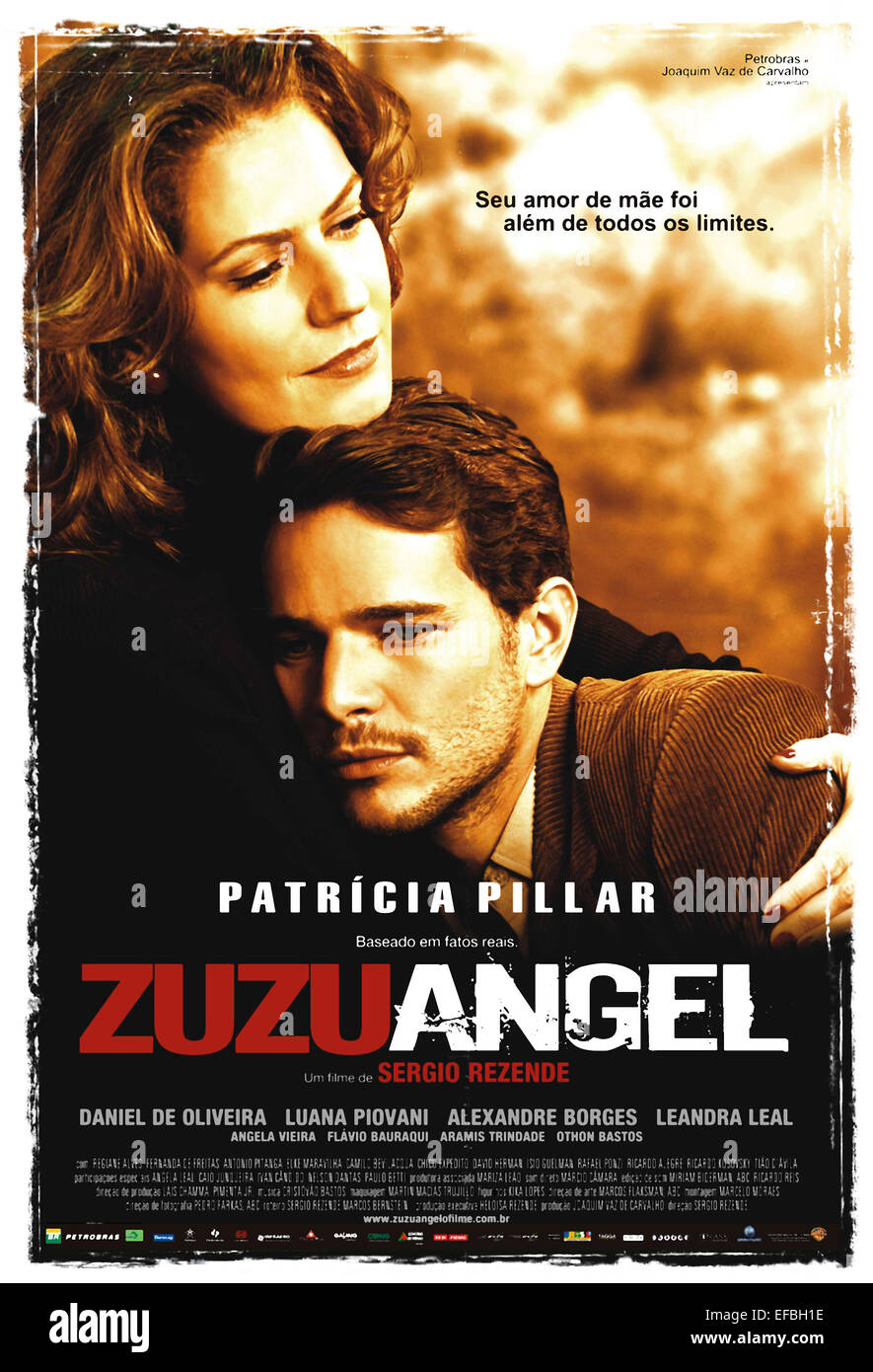 PATRICIA PILIER, DANIEL DE OLIVEIRA POSTER, ZUZU ANGEL, 2006 Banque D'Images