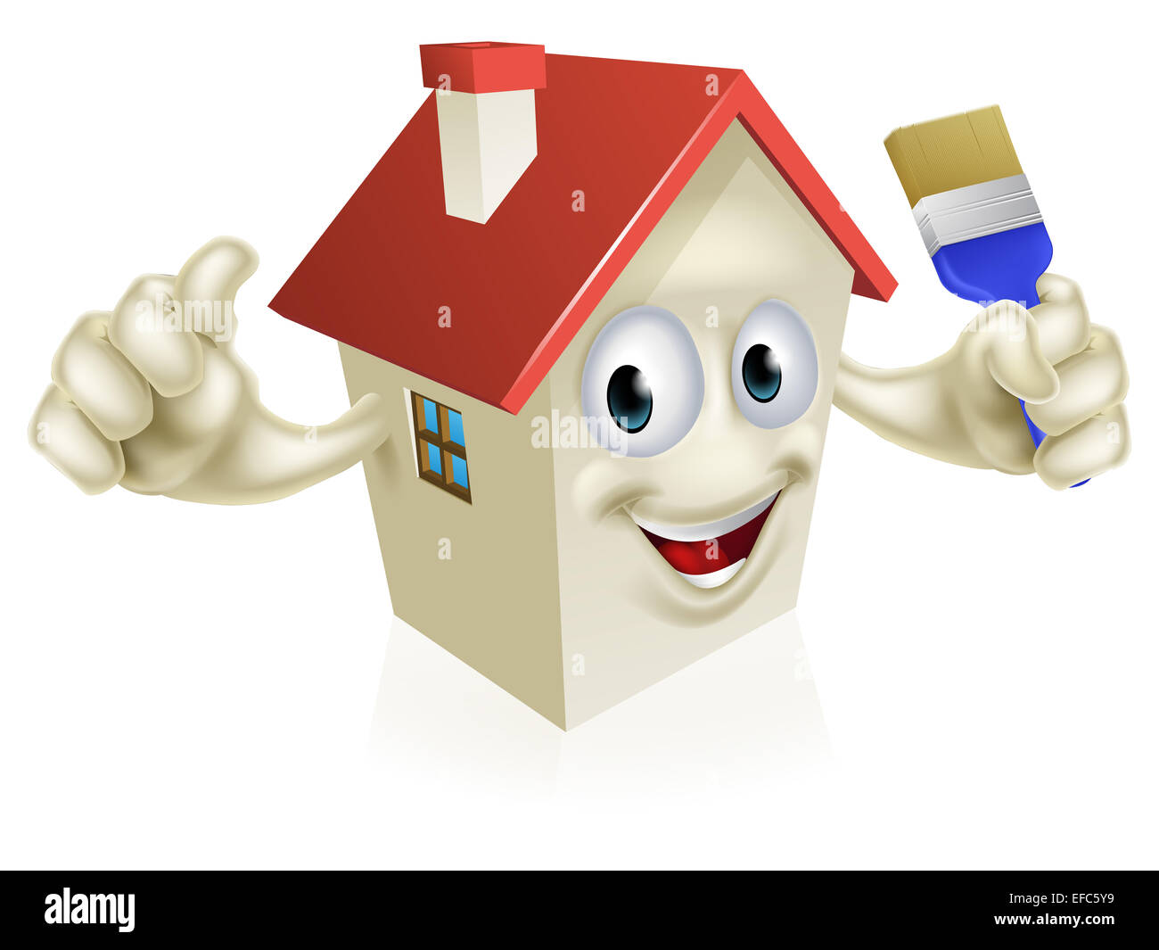 Une Illustration D Un Dessin De Caractere Maison Tenant Un Pinceau Concept Pour L Amelioration De L Habitat Bricolage Ou Similaire Photo Stock Alamy Une Illustration D Un Dessin De Caractere Maison Tenant Un Pinceau Concept Pour L Amelioration De L Habitat Bricolage Ou Similaire Photo Stock Alamy