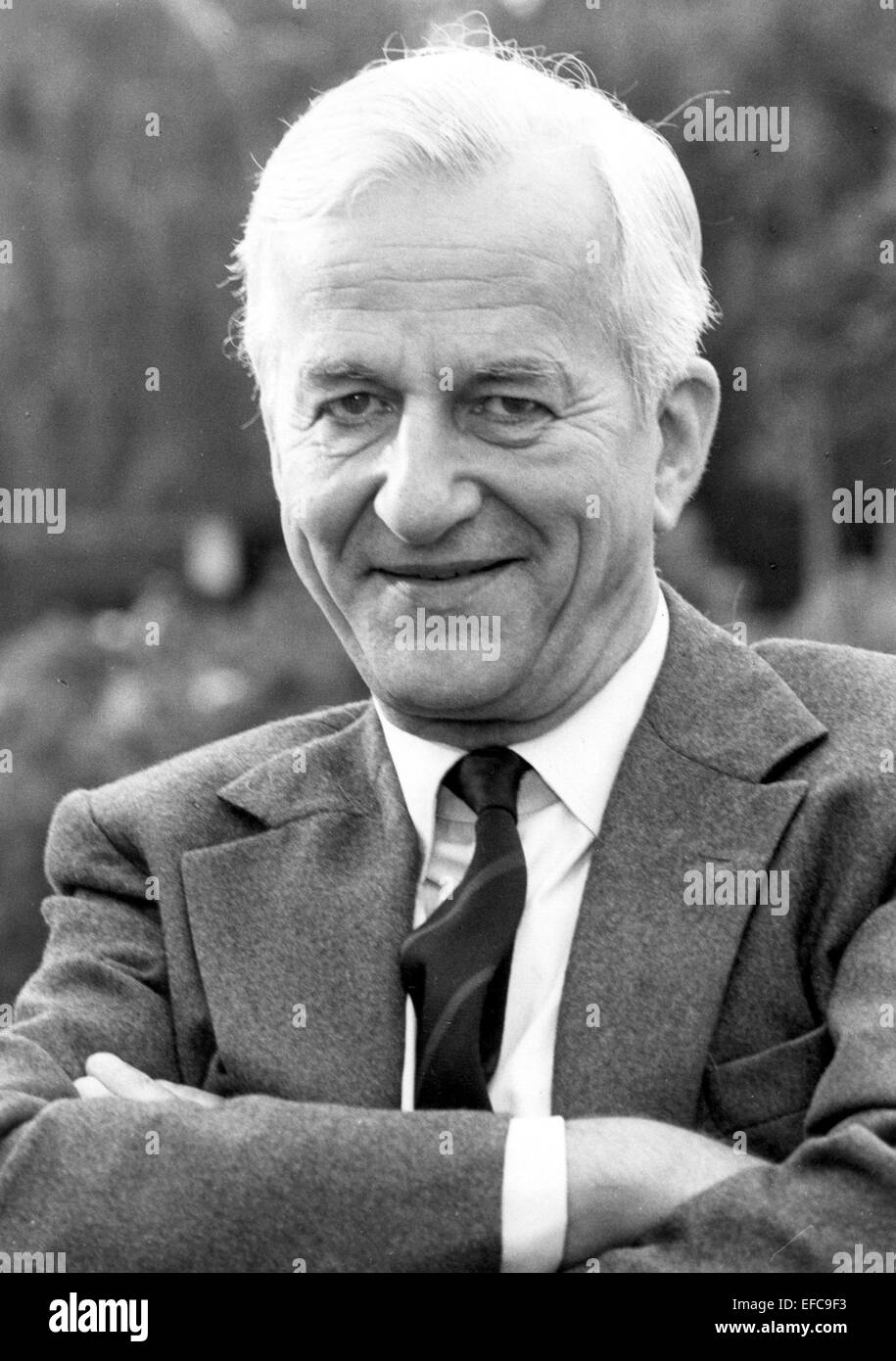 5207702 (9002126) Richard von WEIZSÄCKER (Weizsaecker), Deutscher Politiker, Portrait aus den 80er Jahren Banque D'Images