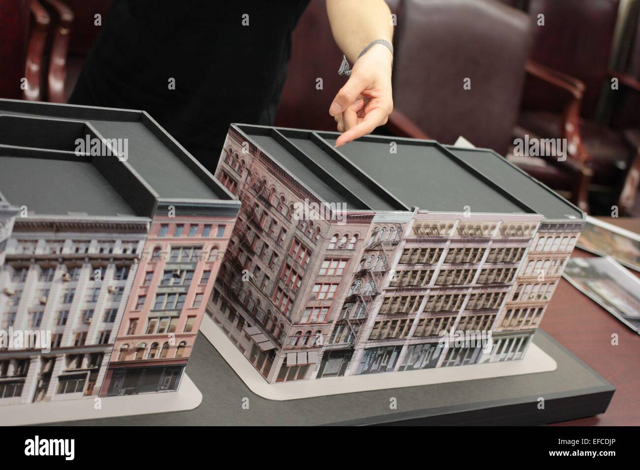 New York, New York, USA. 30Th Jan, 2015. Hernandez et photo de première maquette de preuve fournis par NY County DA Bureau. Quartier de Soho/Etan Patz cas. Crédit : John Marshall/Mantel ZUMA Wire/Alamy Live News Banque D'Images