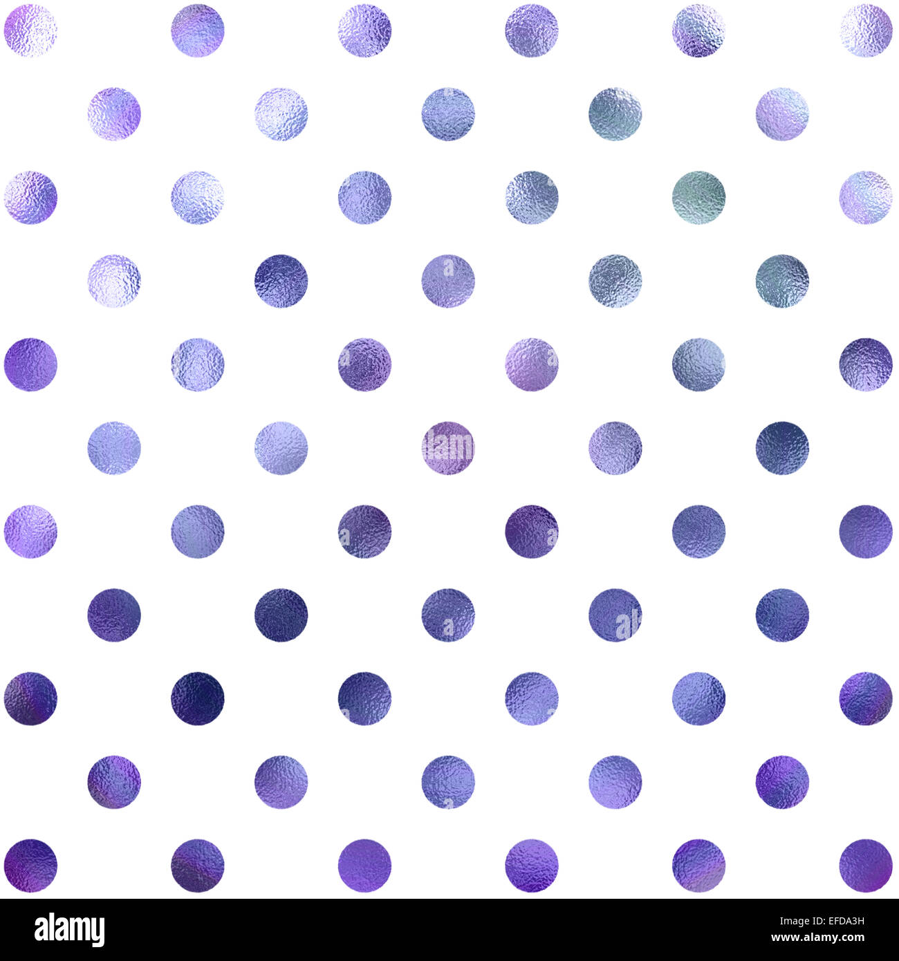 Aqua Blue Violet Motif à pois blanc Texture Points Suisse fond papier numérique Banque D'Images