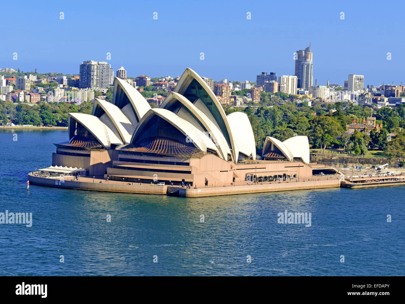 L'opéra de Sydney à Sydney Australie Banque D'Images