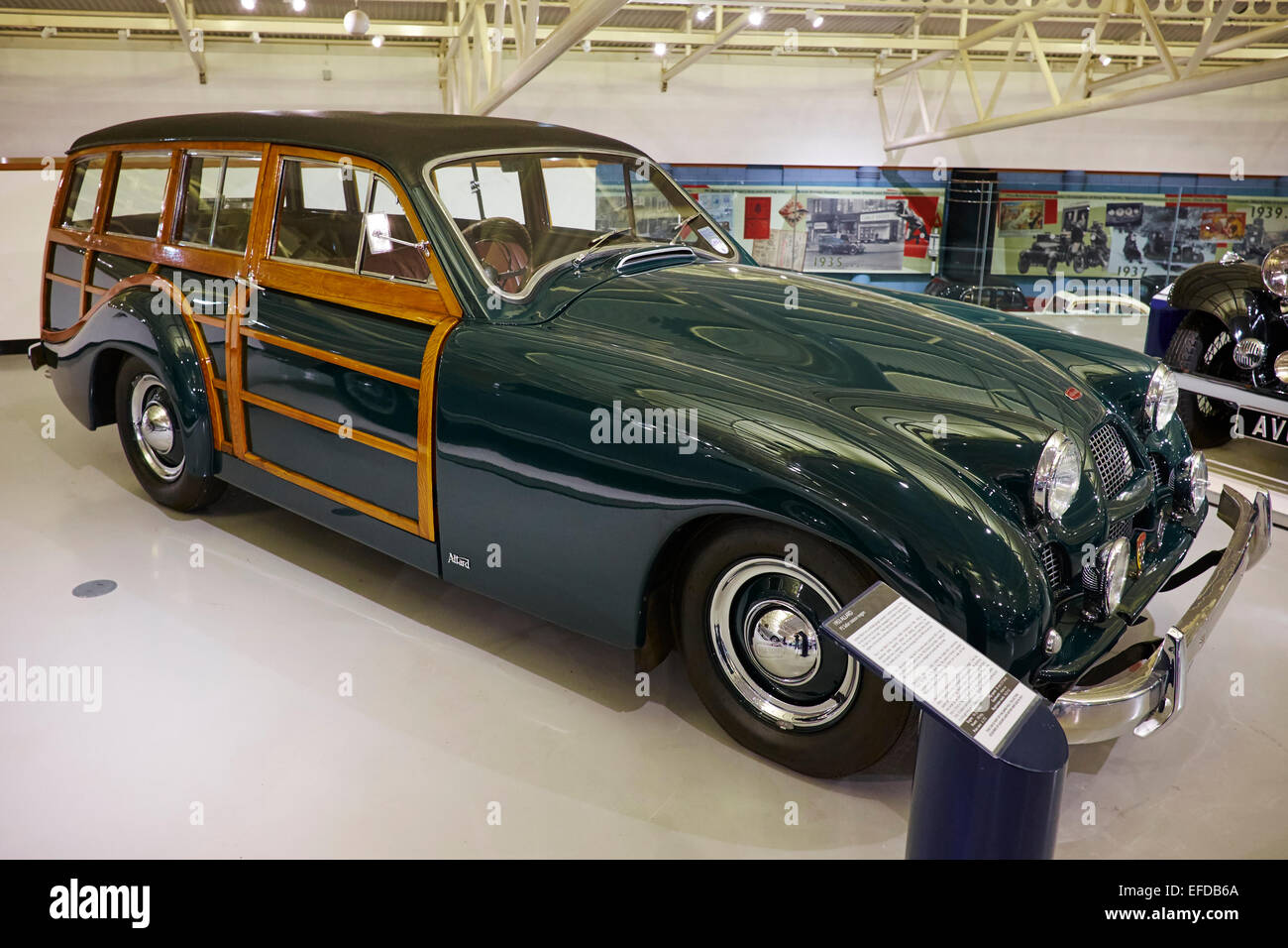 1953 Allard P2 Station Wagon Safari Heritage Motor Center Gaydon dans le Warwickshire UK Banque D'Images