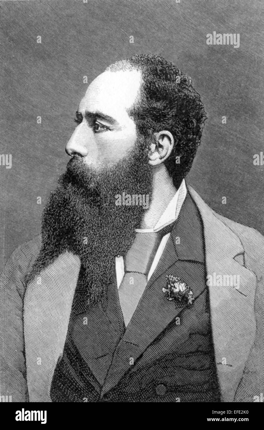 Luigi Maria D'Albertis, Guinée biologiste Explorateur Banque D'Images