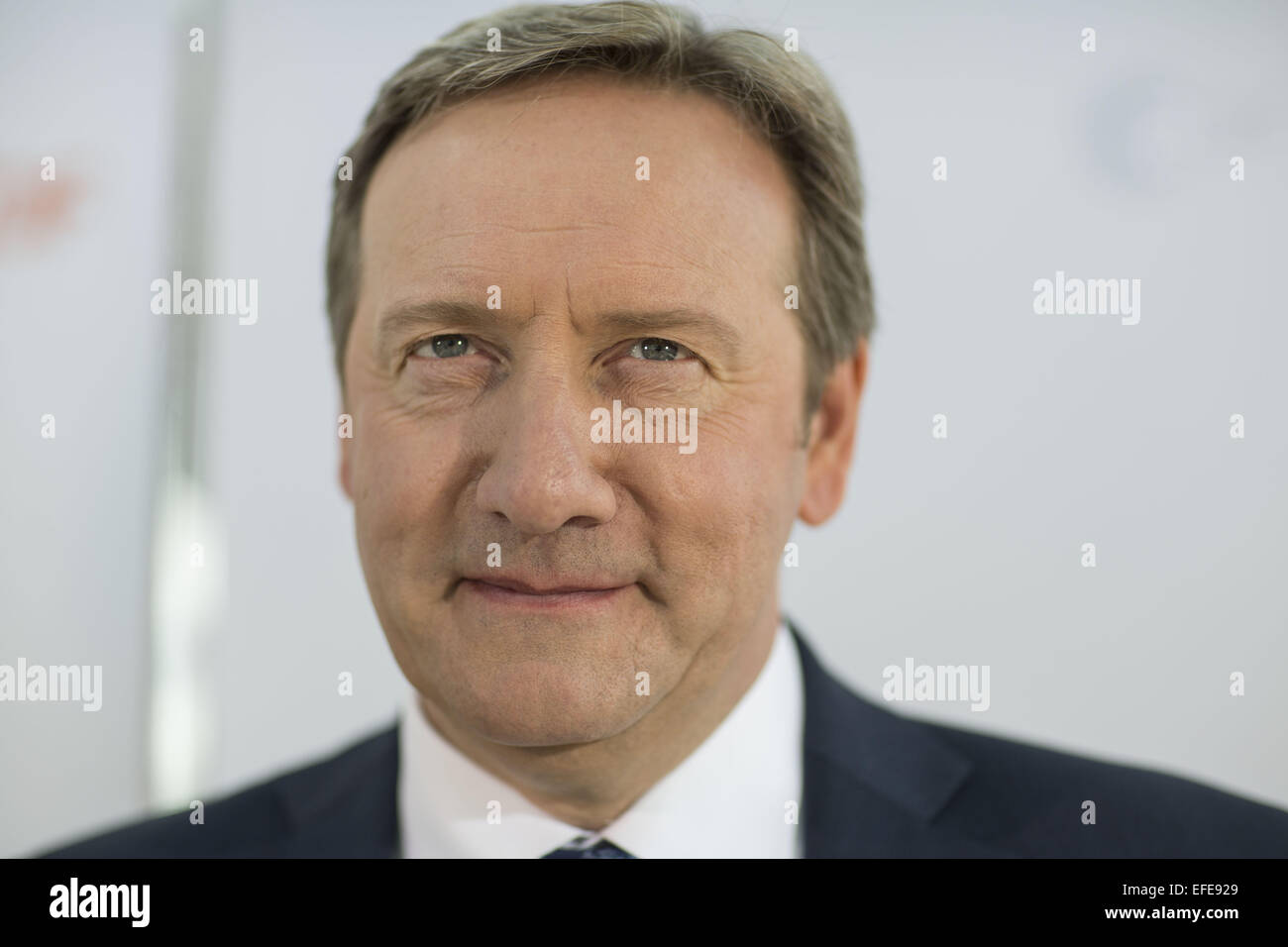 Neil Dudgeon est présenté comme le nouveau Detective Chief Inspector sur ZDF TV afficher l'Inspecteur Barnaby à ZDF Landesstudio Hambourg. Avec : Neil Dudgeon Où : Hambourg, Allemagne Quand : 31 Oct 2014 Banque D'Images