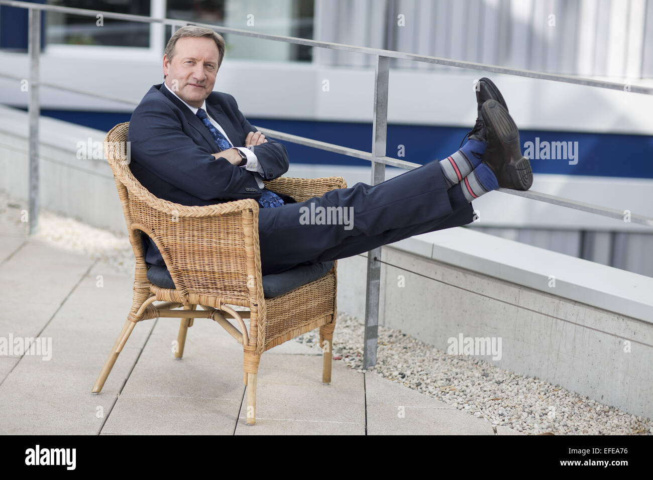 Neil Dudgeon est présenté comme le nouveau Detective Chief Inspector sur ZDF TV afficher l'Inspecteur Barnaby à ZDF Landesstudio Hambourg. Avec : Neil Dudgeon Où : Hambourg, Allemagne Quand : 31 Oct 2014 Banque D'Images