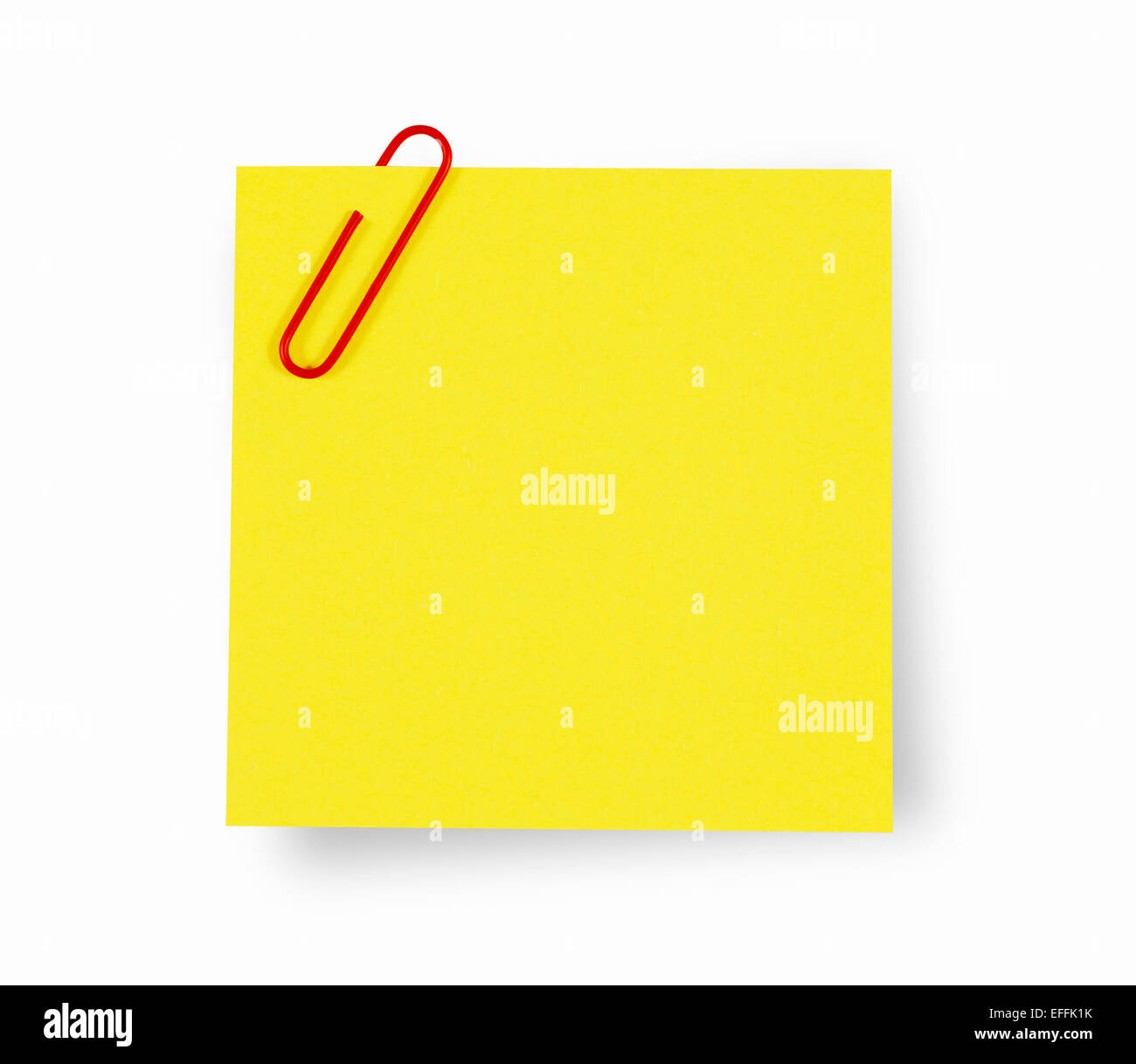 Bloc-notes jaune with copy space Banque D'Images