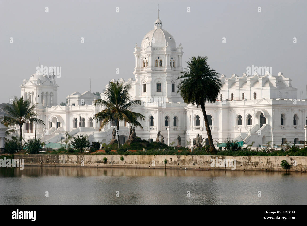 Ujjayanta Palace à Agartala, Tripura, Inde Banque D'Images