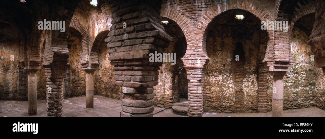 Bains maures. Ronda, province de Malaga. Espagne Banque D'Images