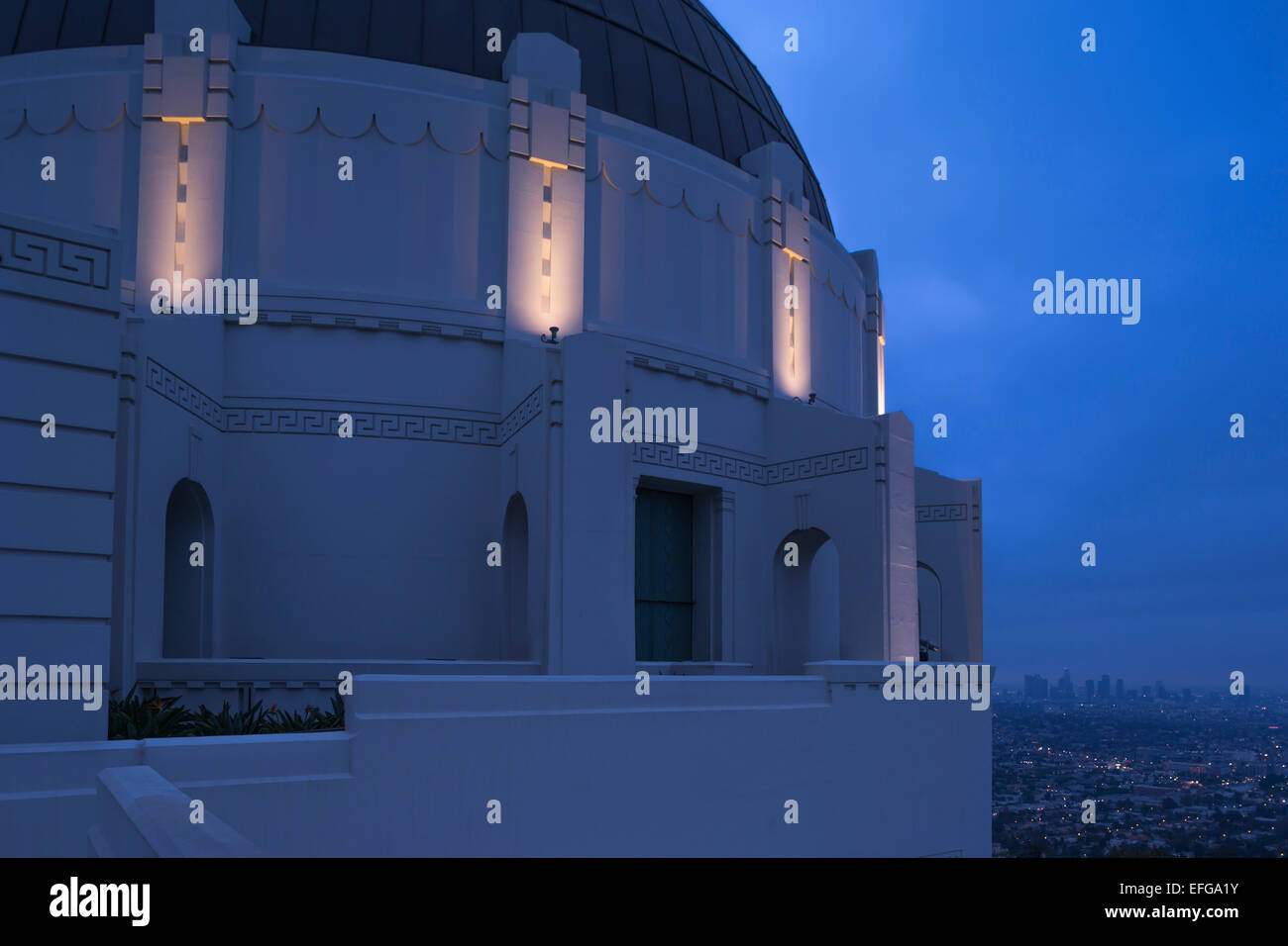 Observatoire GRIFFITH (©JOHN AUSTIN 1935) MONT HOLLYWOOD GRIFFITH PARK LOS ANGELES CALIFORNIA