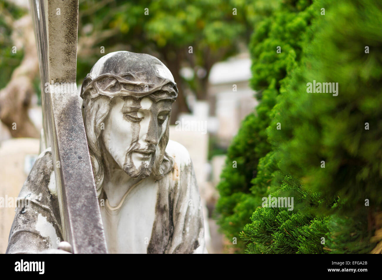 Statue du Christ Jésus Banque D'Images