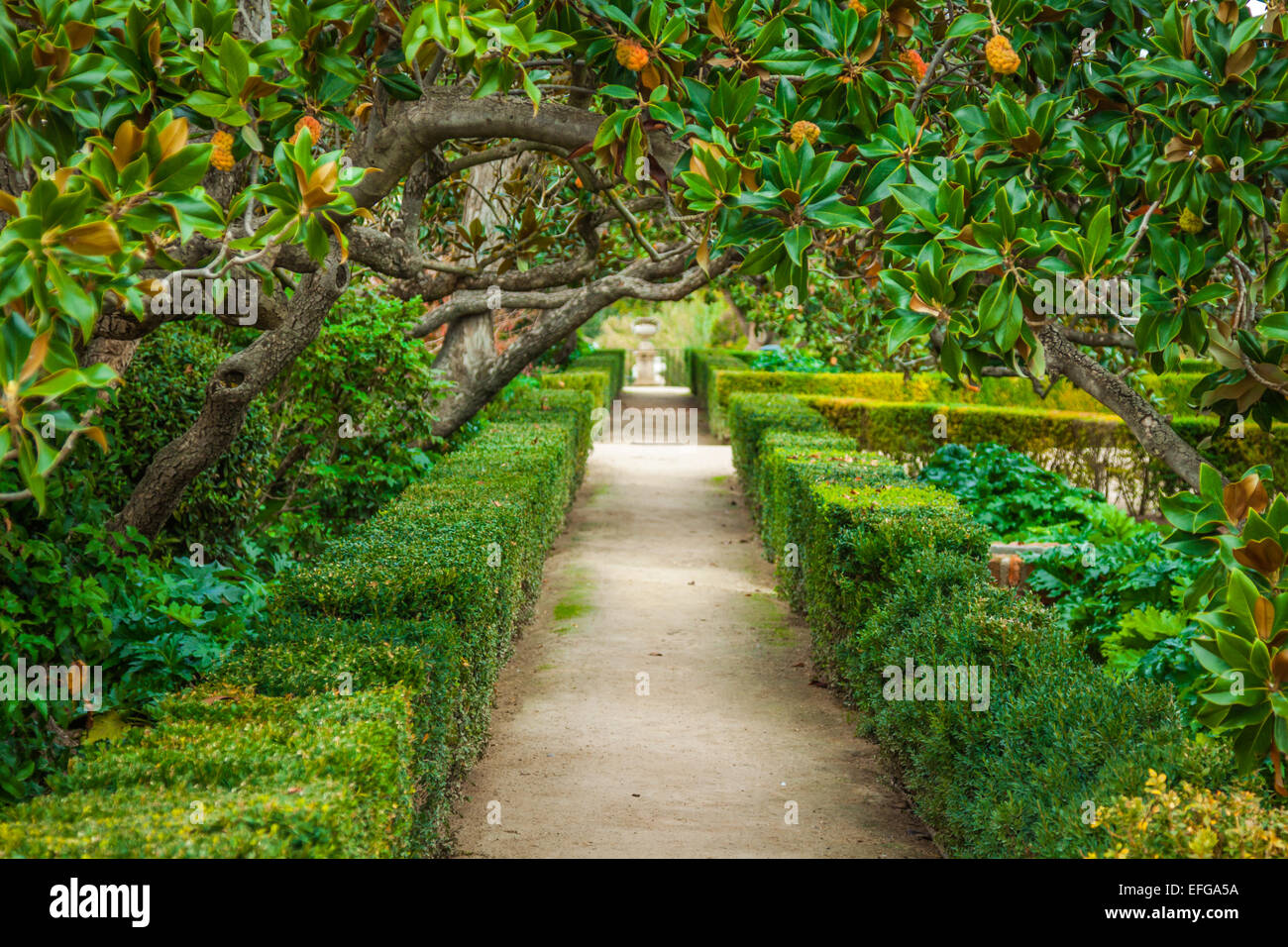 Le Palais Royal Gardens, Aranjuez, Communauté de Madrid, Espagne, Europe Banque D'Images