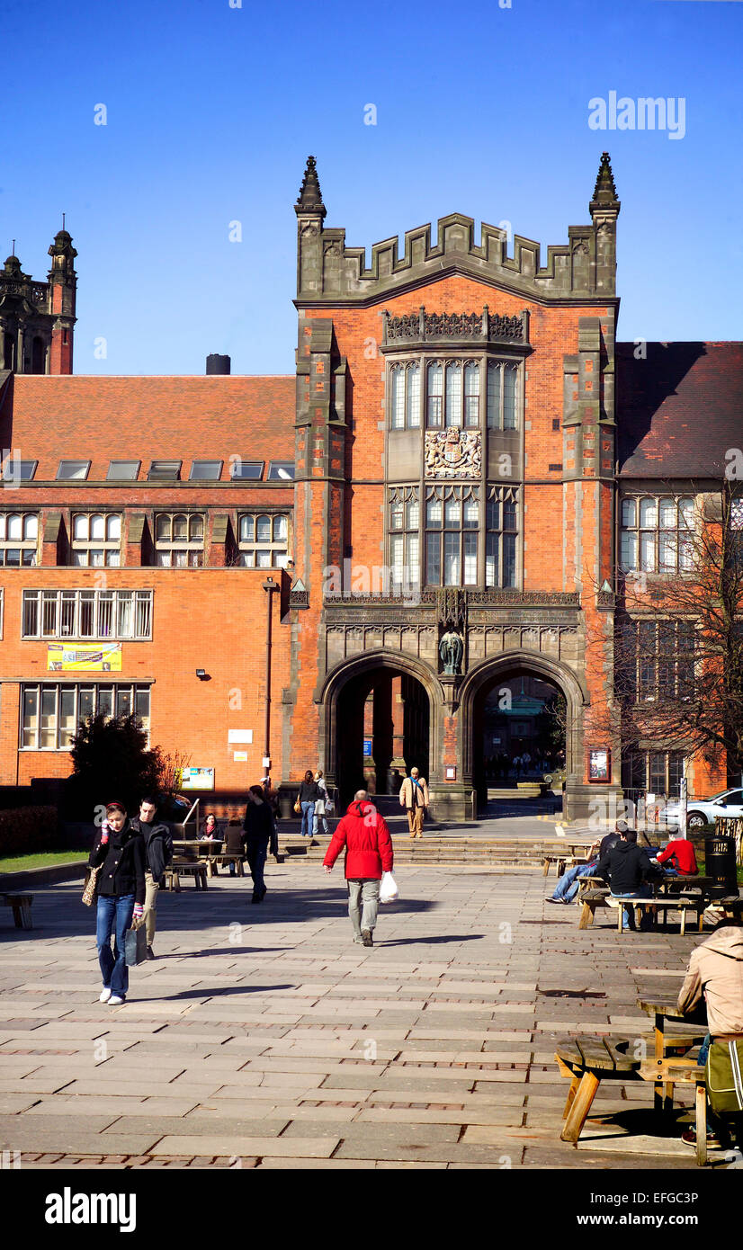 Campus de l'Université de Newcastle Banque D'Images