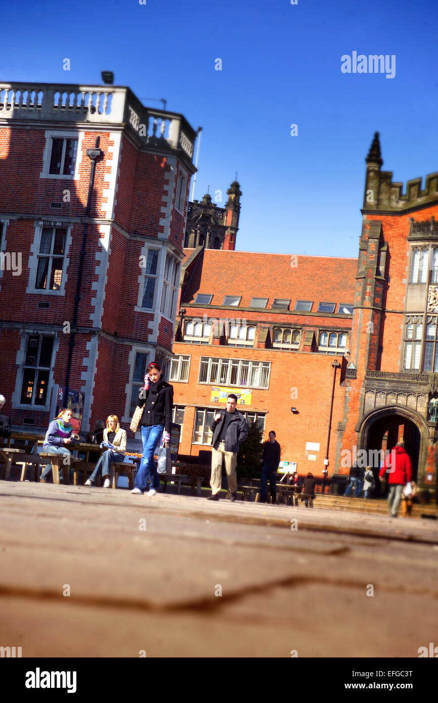 Campus de l'Université de Newcastle Banque D'Images