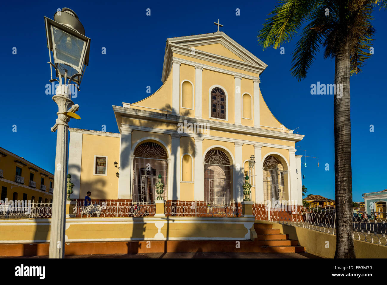 Iglesia de la Santisima Trinidad, Trinidad, Cuba église Banque D'Images