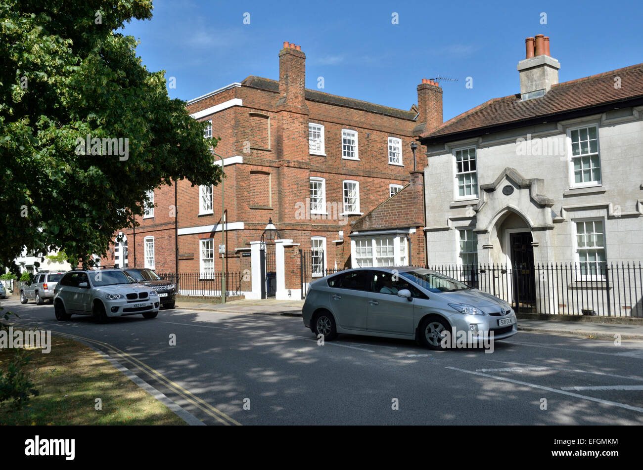 Vue de l'Est de High Barnet EN5, Londres, Royaume-Uni. Banque D'Images