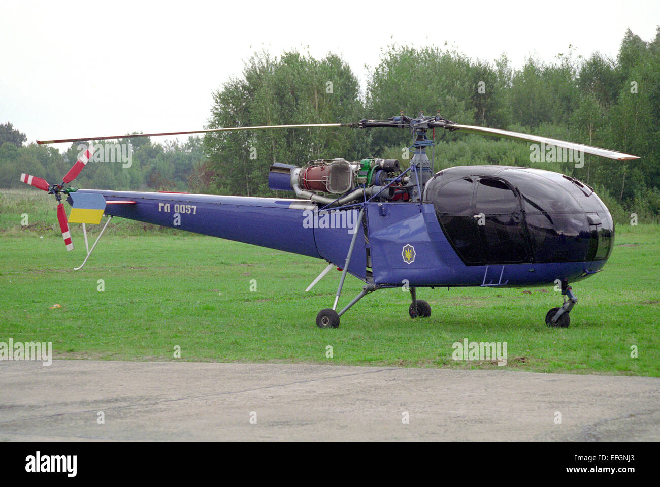 Sud-Aviation SA-316B Alouette III helicopter Banque D'Images