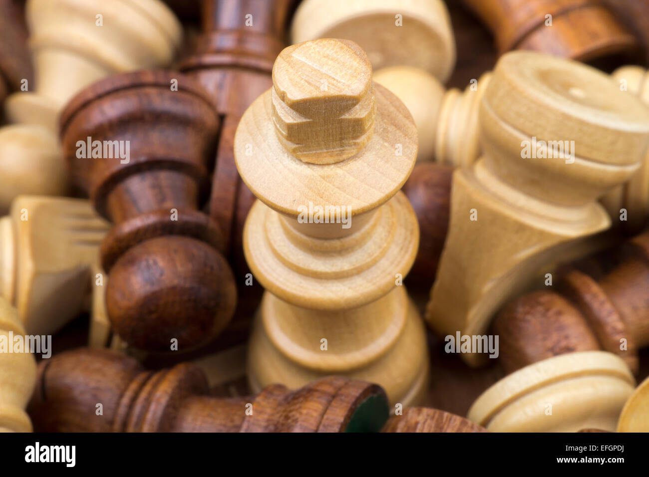 Pièces d’échecs Banque D'Images