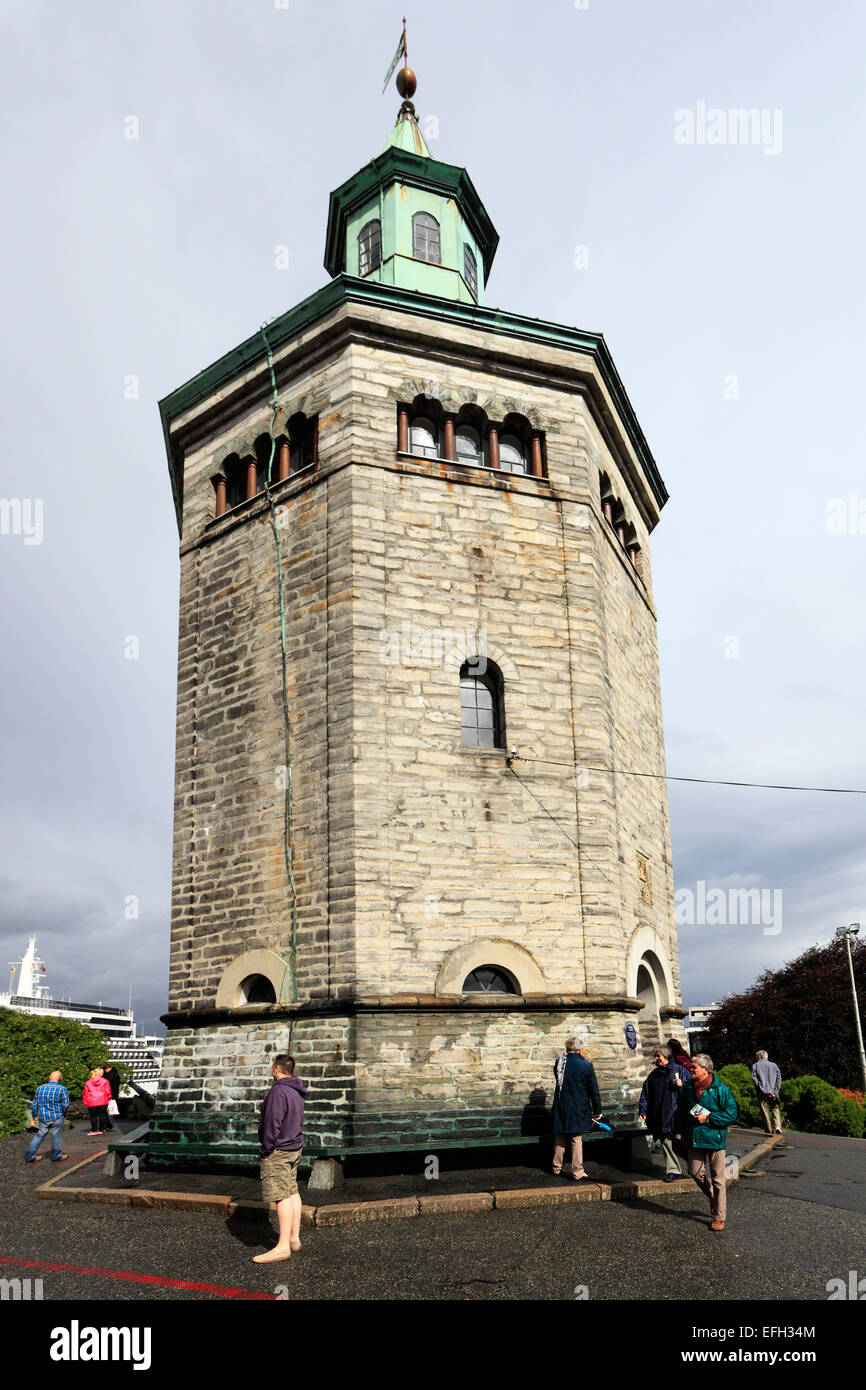 La tour de Valberg, Stavanger, Rogaland, Fjords Ouest, Norvège, Scandinavie, l'Europe. Banque D'Images